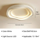 Axyaa Nordic LED Ceiling Light: Minimalist Modern Design Geometric Master Bedroom Light