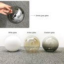 Axya Glass Ball Chandelier for Industrial Vintage Loft Lighting