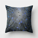 Axyaa Sky Landscape Print Polyester Pillowcase for Home Decor
