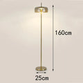 Axyaa LED Floor Lamps: Adjustable Three-Color Temperatures for Living Rooms and Bedrooms