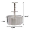 Axyaa Stainless Steel Burger Patty Maker Grill Tool Meat Press Mold