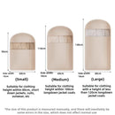 Axyaa Clothes Dust Cover Bag - Transparent Hanging Storage Space Saver