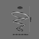 Axyaa Modern LED Pendant Light for Living Room and Dining Room
