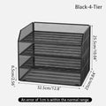 Axyaa Multi-Layer File Rack & Desk Organizer for Office, Bookshelf & Document Storage