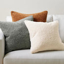 Axyaa Teddy Boucle Throw Pillow Case 45*45 - Decorative Cojines for Living Room