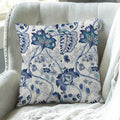 Axyaa Hampton Style Flowers 45x45cm Cushion Cover