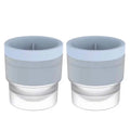 Axyaa Large Silicone Sphere Ice Mold for Whiskey, Cocktails, and Parties