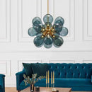 Axyaa Glass Ball Pendant Light: Nordic Minimalism for Bedroom, Restaurant, Model Room