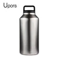 Axyaa Double Wall Beer Kettle Flask - 304 Stainless Steel Outdoor Sport Bottle