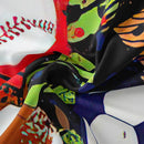 Axyaa Sporty Teen Boys Bedding Set with Football and Basketball Theme
