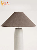 Axyaa Wabi-sabi Marble Table Lamp LED E27 Retro White/Gray Desk Light