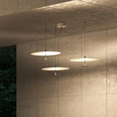 Axyaa Gold Black Pendant Ring Light for Living Room - Minimalist Ceiling Suspension Lamp
