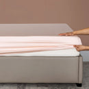 Axyaa Bamboo Fitted Sheet Double Queen Size Luxury Mattress Cover