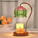 Axyaa Flower Candle Warmer Light: Classic Aromatherapy Diffuser and Lighting Fixtures