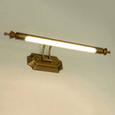 Axyaa Bronze Mirror Headlight LED 8W 470mm Rotatable Front Light