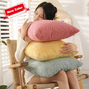 Axyaa Plush Cushion Cover for Home Decor - 40x40cm & 60x60cm Sizes