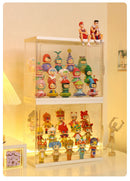 Axyaa Action Figure Mystery Box Display Stand Doll Holder Organizer