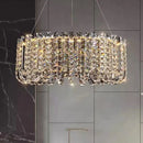 Luxury Crystal Chandelier for Living Room Bedroom Dining Room by Axyaa