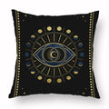 Axyaa Tarot Black Pillowcase 45x45cm for Home Decor and Living Room