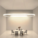 Axyaa Elliptical Pendant Lights: Modern Minimalist Lighting Fixtures for Home and Office