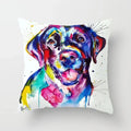 Axyaa Cute Dog Pattern Pillowcase Cover 45x45cm for Kids Room & Living Sofa Decor