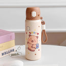 Capibala Thermal Tea Water Tumbler Cup by Axyaa - Cute Children Portable Drinkware