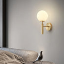 Axyaa Glass Ball Mirror Wall Lights for Bedroom Home Living Room Decor