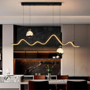 Axyaa Modern LED Pendant Light Chandeliers for Living Room and Dining Room