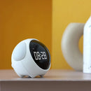 Axyaa Night Light Alarm Clock with Cute Expression, Voice Control, Thermometer, Multifunctional Home Product