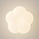 Axyaa Cream Style Pumpkin Bedside Wall Lamp for Children's Room and Living Room