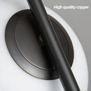 Modern Copper Glass Pendant Lights by Axyaa for Kitchen Island, Dining Room, Bedside