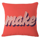 Axyaa Pop Art Cartoon Cushion Cover 45X45CM - Living Room Sofa Chair Decor