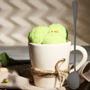 Axyaa Stainless Steel Long Handle Spoon Set for Coffee Dessert Milkshake Ice Cream