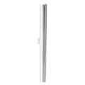 Axyaa Stainless Steel Chinese Chopsticks Set for Sushi and Fast Food