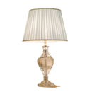 Axyaa Luxury Crystal Lamp European Style Cozy Bedroom Living Room Table Lamp