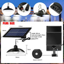Axyaa Solar Pendant Light: Remote LED Chandelier for Outdoor & Indoor Garden