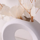 Ceramic Vase with Dried Pampas Bouquet by Axyaa - Wedding Home Decor