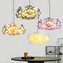 Axyaa Petal LED Pendant Lamp Modern Minimalist Bedroom Hanging Light