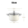 Axyaa 304 Stainless Steel Non-stick Soup Pot with Lid - Induction Cooker & Gas Stove Compatible