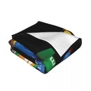 Axyaa Halloween Luxury Throw Blanket