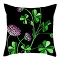 Axyaa Flower Printed Pillow Case - Decorative Polyester Cushion Cover - 45x45cm