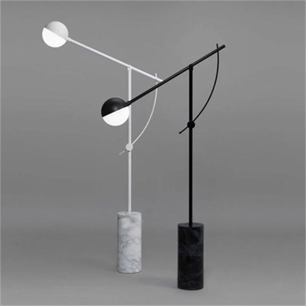 Axyaa Retro Nordic LED Floor Lamp for Living Room Study Reading
