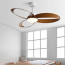 Axyaa Vintage Industrial Wood Ceiling Fan Chandelier for Home and Office