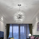 Nordic Snowflake Chandelier by Axyaa: Luxury LED Living Room Light with Atmosphere & Style