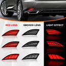 Axyaa Rear Bumper Reflector Lights for Lexus RX350 RX450h 2020-2022 - Dynamic Turn Signal