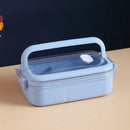 Axyaa Wheat Straw Microwave Lunch Box for Kids - Portable Bento Container