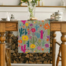 Axyaa Cactus Flower Table Runner for Home and Party Decor