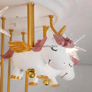Axyaa Pegasus Soldier Star Ceiling Lamp for Children's Room
