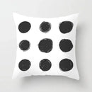 Axyaa Geometric Cushion Cover - Modern Home Living Room Sofa Pillow