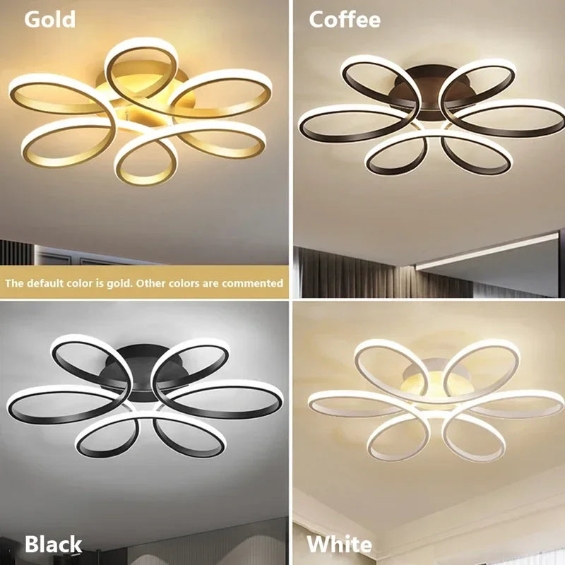 Axya LED Ceiling Light with Remote Control for Home Decor